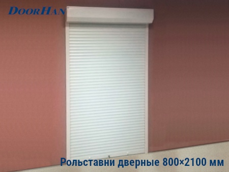 Рольставни на двери 800×2100 мм в Брянске от 31440 руб.